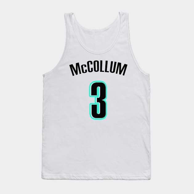 CJ McCollum Tank Top by telutiga